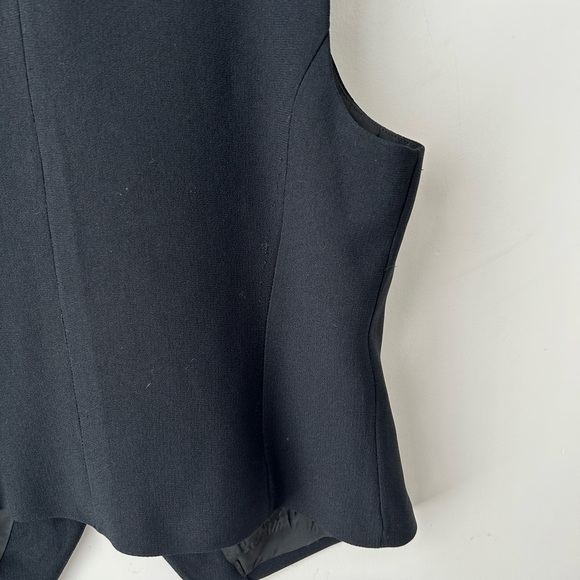 Vintage Liz Clairborne beaded vest black - Picture 10 of 10